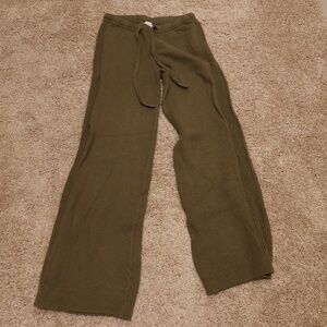 Target Olive Knit Pants Size M